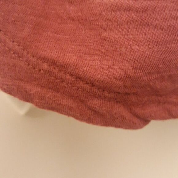 ANN TAYLOR Loft, crop top, short sleeve with tie front, XS - Picture 2 of 7